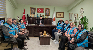 Beyazay Kartal'dan Haydar Göksoy'a ziyaret: Engelleri birlikte aşabiliriz