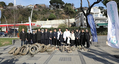 Beykoz’da deniz atıkları sergilendi