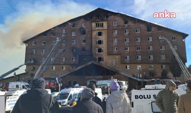 Bolu Grand Kartal Otel yangını faciasıyla ilgili Araştırma Komisyonu kararı Resmi Gazete'de