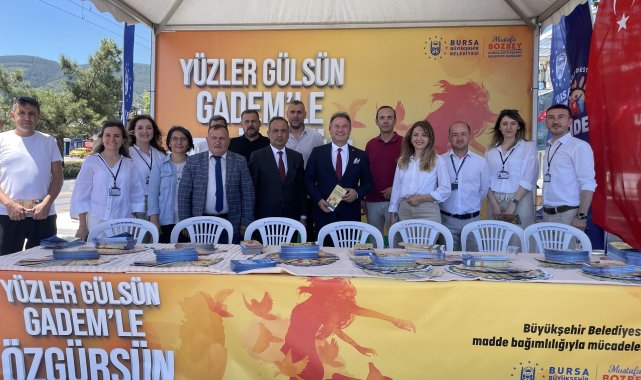 Bursa Büyükşehir Belediyesi, bağımlılıkla mücadeleyi sürdürüyor