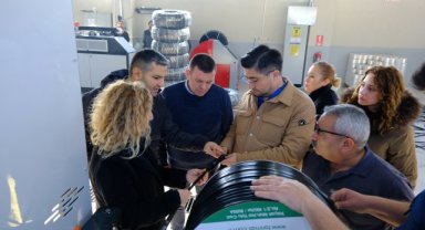 Bursa Büyükşehir Belediyesi'nin Damla Sulama Boru Üretim Tesisi, Balıkesir'e örnek oldu 