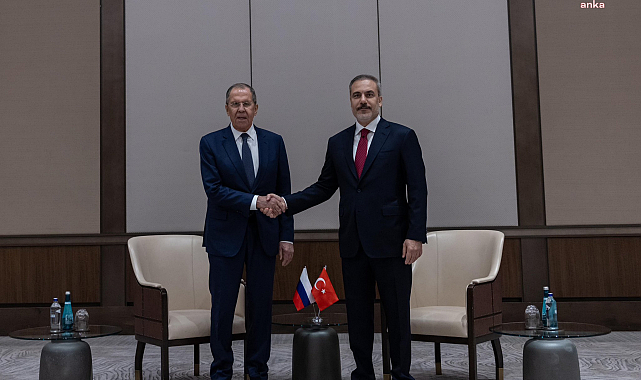 Dışişleri Bakanı Fidan, Rusya Dışişleri Bakanı Lavrov'la görüştü