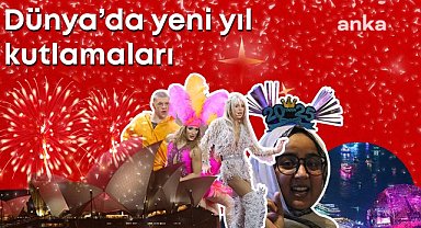 Dünya 2025'in gelişini coşkuyla kutlandı, en büyük dilek 'barış' oldu