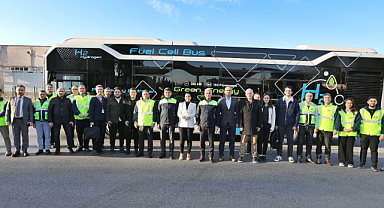 İETT'den ilk hidrojenli otobüs testi