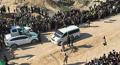 İsrail-Hamas arasındaki üçüncü rehine takası