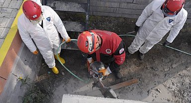 Kartal Belediyesi Arama Kurtarma Ekibi, "Ağır Seviye" eğitimlerini tamamladı