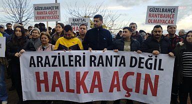 ÖİB'nin Güzelbahçe'deki alanı konut yapımı için satışa çıkarmasına tepki