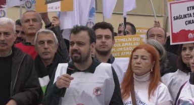 Sağlık emekçileri, Çapa'dan seslendi: 