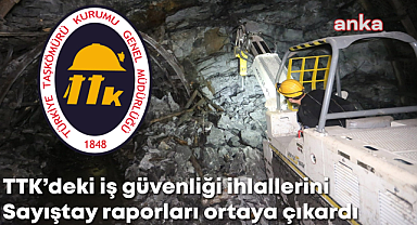 Sayıştay raporları: TTK Üzülmez, Armutçuk, Kozlu ve Karadon TİM'lerinde iş sağlığı ve güvenliğini tehlikeye atan ihmaller var