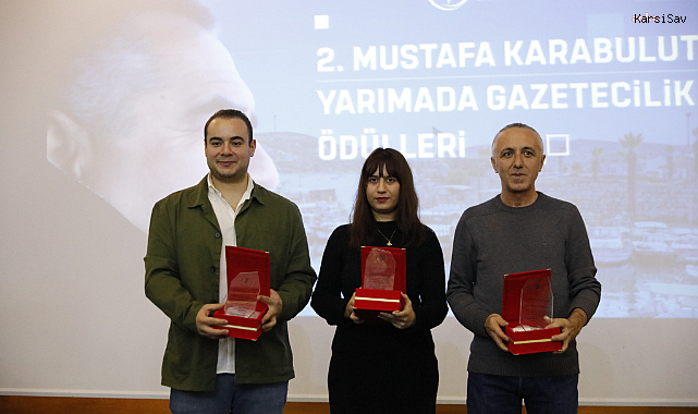 Seferihisar'da 2'inci Mustafa Karabulut Yarımada Gazetecilik Ödülleri sahiplerini buldu