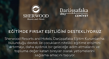 Sherwood Resorts and Hotels, Geliri Darüşşafaka’ya Bağışladı
