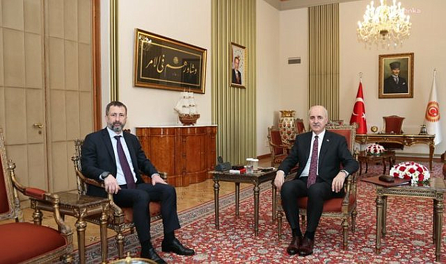 TBMM Başkanı Kurtulmuş, Çekya'nın Ankara Büyükelçisi Stepanek ile görüştü