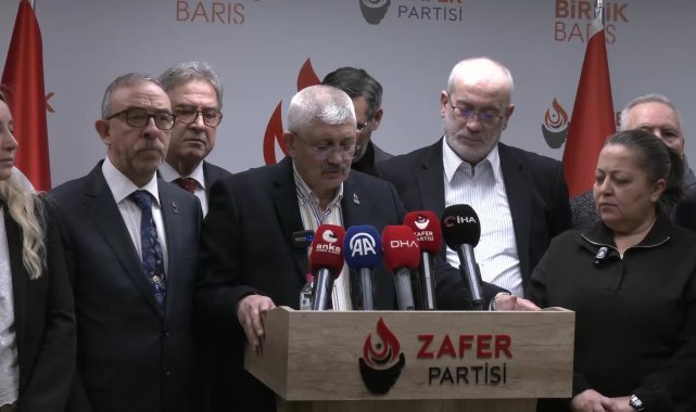 Zafer Partisi'nden Özdağ'ın gözaltına alınmasına karşı açıklama: "Artık her sokak bizler için mücadelenin yasal bir zemini olacaktır"