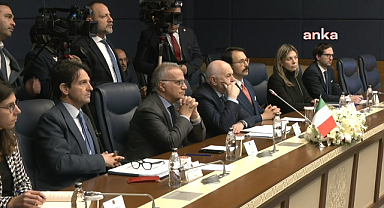 Adalet Komisyonu Başkanı Cüneyt Yüksel, İtalya Adalet Bakanı Carlo Nordio ile görüştü