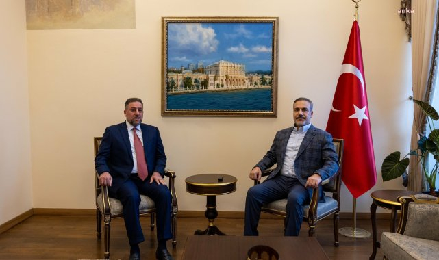 Bakan Fidan, Irak Egemenlik İttifakı Lideri Hançer ile görüştü