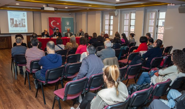 Bursa'da yazarlar, Nâzım Hikmet'i yazma serüvenlerini anlattı