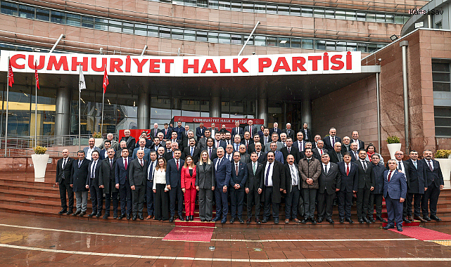 CHP'nin 81 il başkanından