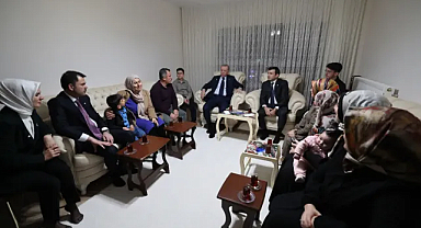 Cumhurbaşkanı Erdoğan, Adıyaman BAYKAR Konutları'nda ikamet edenleri ziyaret etti