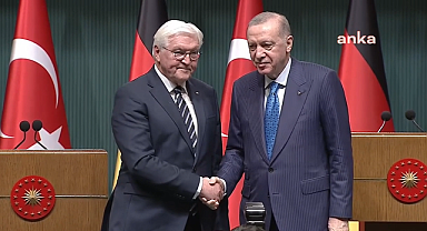 Cumhurbaşkanı Erdoğan: Suriye'nin yeniden imarına yönelik çabalarımıza Almanya'nın da  gerekli desteği sağlayacağına inanıyorum