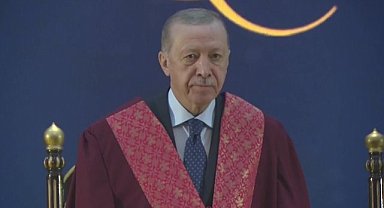 Cumhurbaşkanı Erdoğan'a, Malezya'da fahri doktora ünvanı verildi