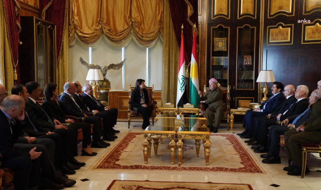DEM Parti İmralı Heyeti, Mesud Barzani ile görüştü