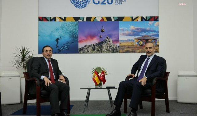 Dışişleri Bakanı Fidan, İspanya Dışişleri Bakanı Bueno ile görüştü