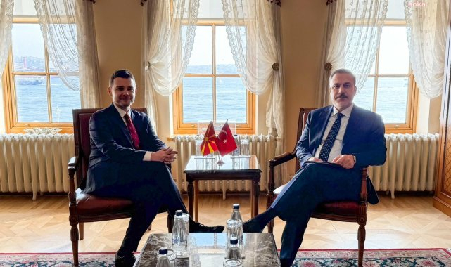 Dışişleri Bakanı Fidan, Kuzey Makedonya Dışişleri Bakanı Mucunski ile görüştü