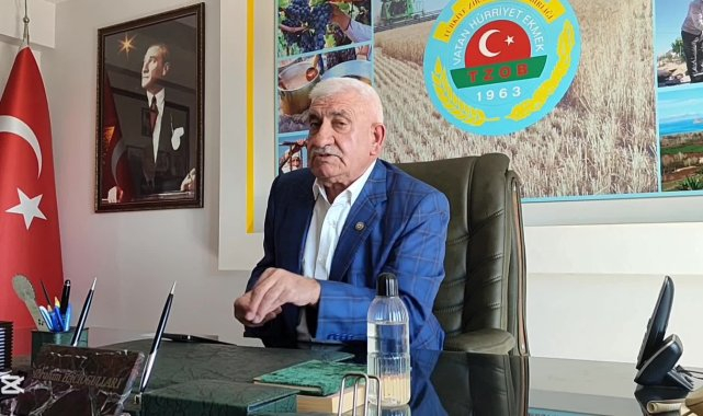 Elazığ Ziraat Odası Başkanı Hacıoğulları: ''Gübreleme her sene düşüyor"
