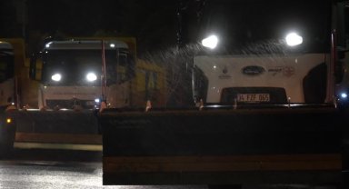 İBB kar yağışına karşı hazırlıklarını tamamladı