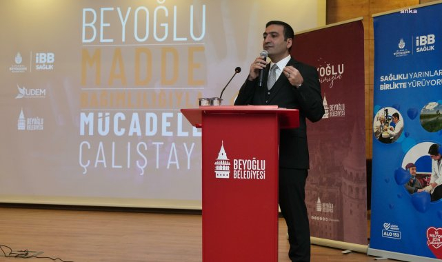 İBB ve Beyoğlu Belediyesi, "Madde Bağımlılığıyla Mücadele Çalıştayı" düzenledi
