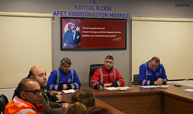 Kartal Belediyesi Karla Mücadelede 7/24 Görevde – 444 4 578