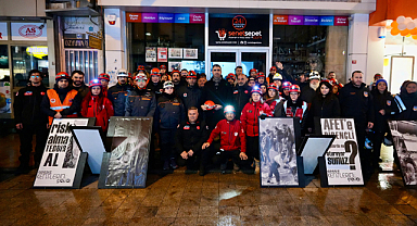 Kartal'da, 6 Şubat'ın ikinci yılında sessiz yürüyüş