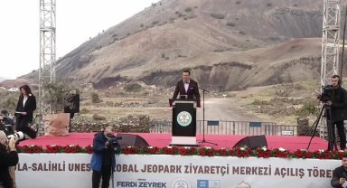 Kula-Salihli UNESCO Global Jeoparkı Ziyaretçi Merkezi açıldı