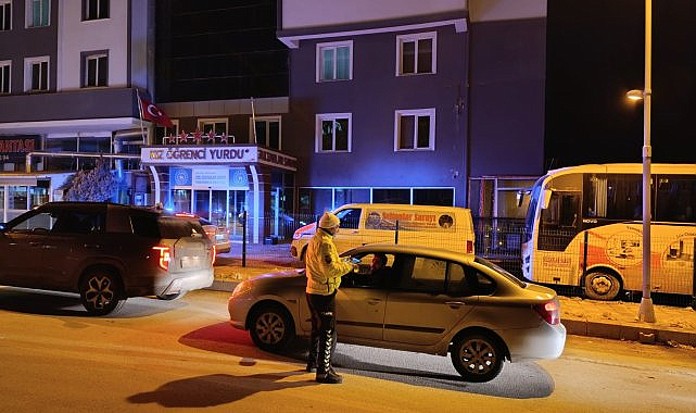 Malatya'da 81 noktada denetim: Bin 570 araç ve 7 bin 155 kişi sorgulandı