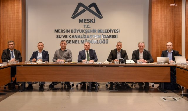 Mersin Su ve Kanalizasyon İdaresi'ne, AB delegasyonu, Fransız Kalkınma Ajansı ve İLBANK temsilcilerinden ziyaret
