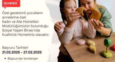 Milas Belediyesi'nden Emekçi Kadınlar Günü'ne özel kuaförlük hizmeti