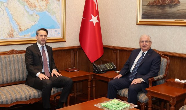 Milli Savunma Bakanı Yaşar Güler, Enerji ve Tabii Kaynaklar Bakanı Alparslan Bayraktar ile görüştü