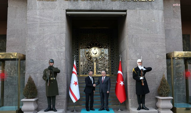 Milli Savunma Bakanı Yaşar Güler, Kuzey Kıbrıs Türk Cumhuriyeti Dışişleri Bakanı Ertuğruloğlu ile görüştü