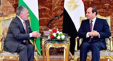 Mısır Cumhurbaşkanı Sisi: Gazze'de barış için ABD ile çalışmaya hazırız ancak Filistinliler yerinden edilmemeli 