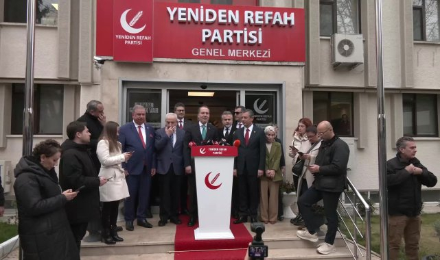 Özgür Özel Yeniden Refah Partisi'ni ziyaret etti... Erbakan: "Öcalan'ın umut hakkından yararlandırılması gibi bir durumun söz konusu olmaması gereklidir"