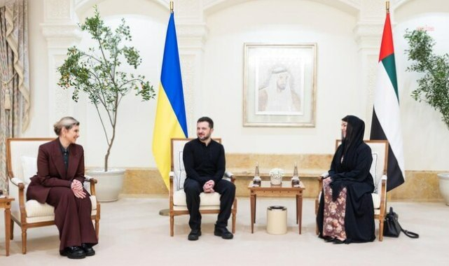 Ukrayna Cumhurbaşkanı Zelensky'den Birleşik Arap Emirlikleri'ne resmi ziyaret