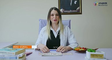 Uzman Diyetisyen Arzu Vural'dan sahur ve iftar için doğru beslenme önerileri