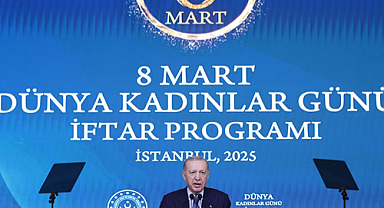 Cumhurbaşkanı Erdoğan, “8 Mart Dünya Kadınlar Günü İftar Programı”na katıldı