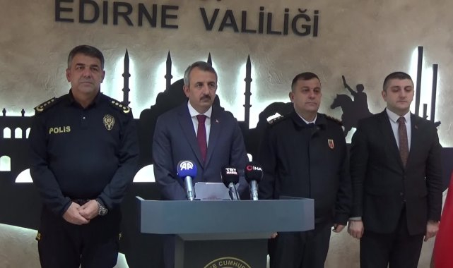 Edirne Valisi Yunus Sezer: "Yunanistan sınırına 8,5 kilometre duvar yapılacak"