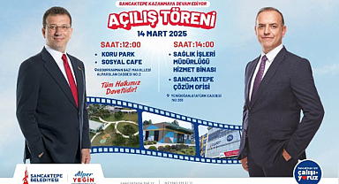 Ekrem İmamoğlu’nun katılımıyla Sancaktepe'de Açılış Töreni Düzenleniyor