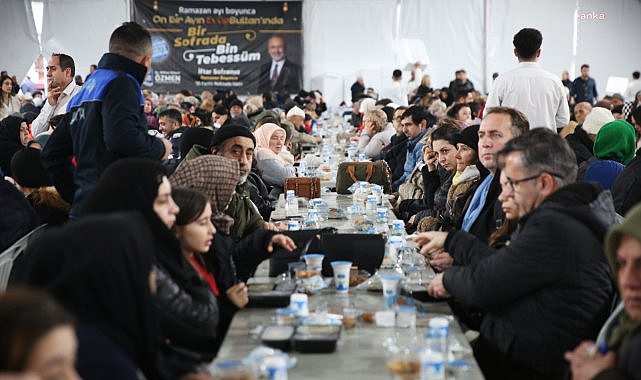 Eyüpsultan Belediyesi ramazan ayı dolayısıyla her gün Reşadiye Ortaokulu'nda bin kişilik yemek verecek