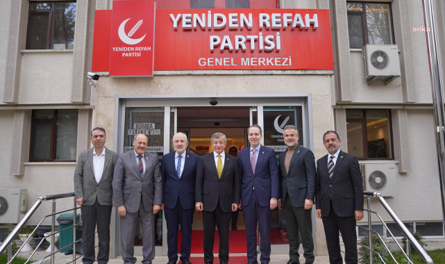 Gelecek Partisi'nden Yeniden Refah Partisi'ne ziyaret