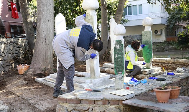 İBB'den cami ve hazirelerde temizlik çalışmaları