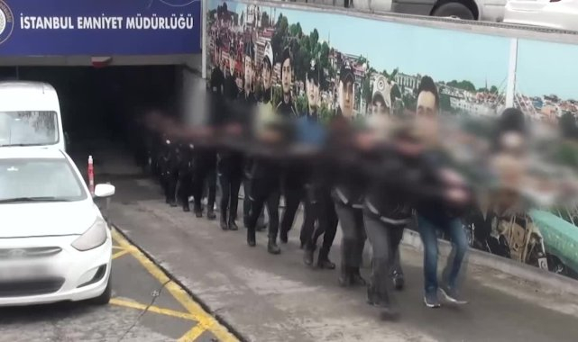 İstanbul'da uyuşturucu operasyonu: 17 şüpheli gözaltına alındı