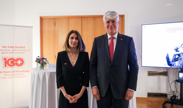 İsviçre'nin Ankara Büyükelçisi Scheurer, Dostluk Antlaşması'nın 100'üncü yıl dönümünde yapılacak etkinliklere ilişkin bilgi verdi